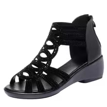 Sandals Elegant Low Heel Shoes for Women, Elegant Low Heel Shoes for Women